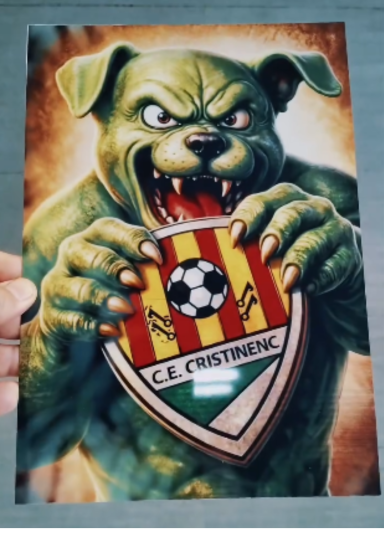 Pon tu logo o el de tu equipo en el cuadro