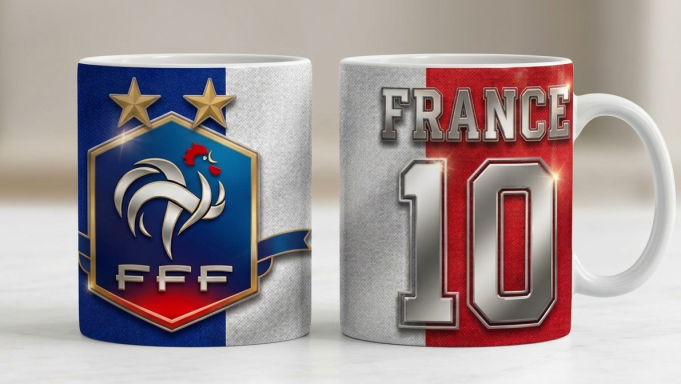 Taza personalizada Francia